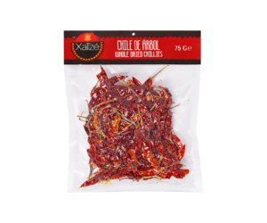 Xatzé Chile de Árbol Seco 75g